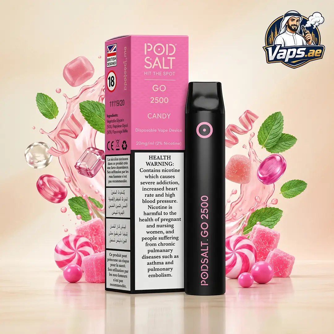 PodSalt Go 2500 Puffs Disposable Vape