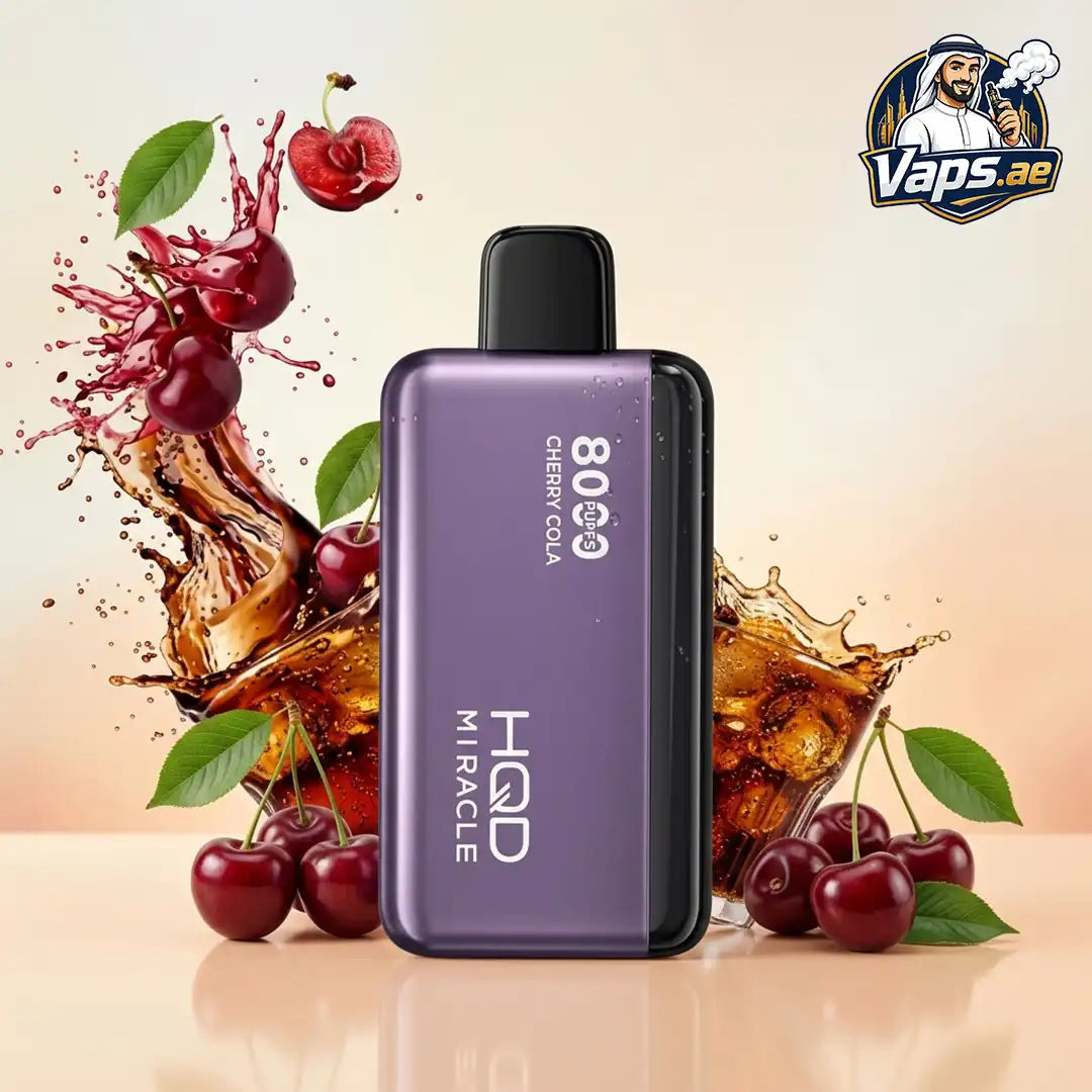 HQD Miracle 8000 Puffs Zero Nicotine 0mg Disposable Vape in UAE