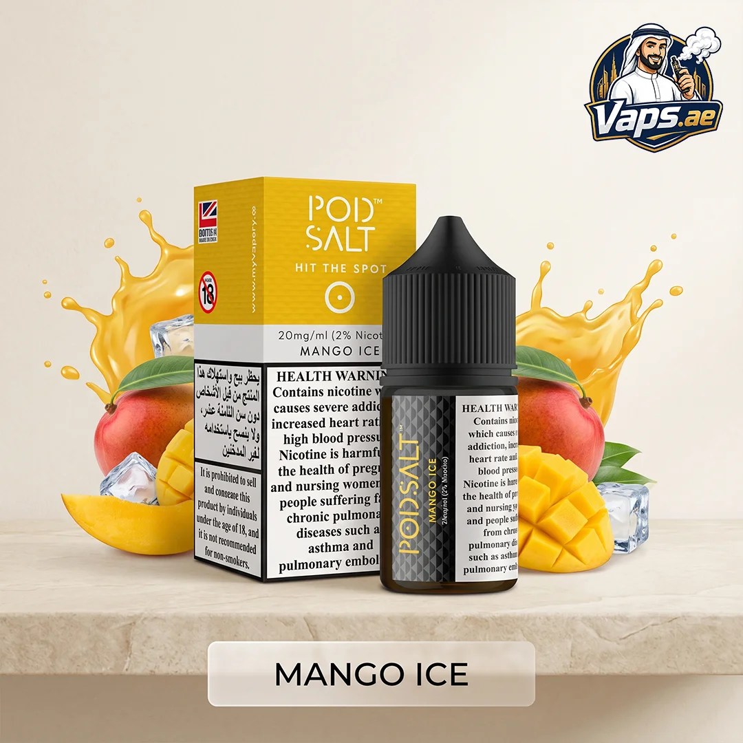 Pod Salt Core 20mg British Made Nicotine Salt E-Liquid in UAE