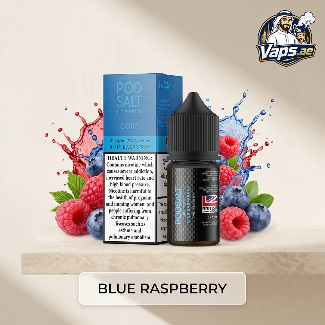 Pod Salt Core 20mg British Made Nicotine Salt E-Liquid in UAE