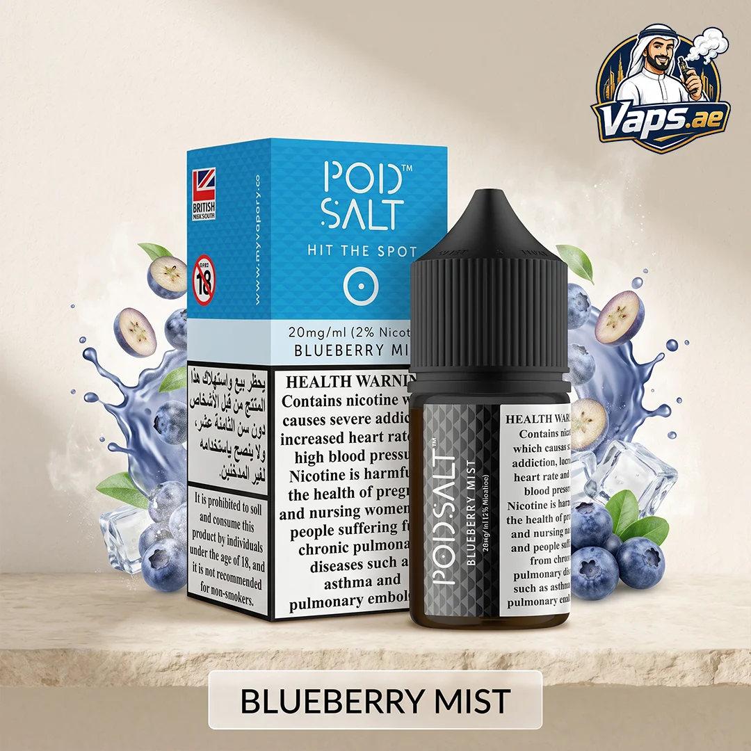 Pod Salt Core 20mg British Made Nicotine Salt E-Liquid in UAE