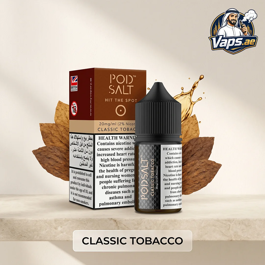 Pod Salt Core 20mg British Made Nicotine Salt E-Liquid in UAE