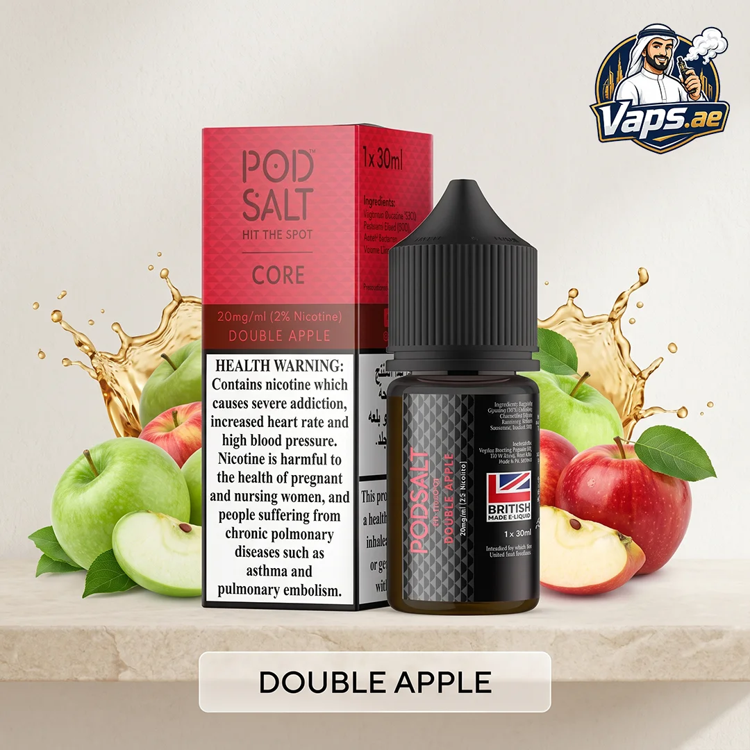 Pod Salt Core 20mg British Made Nicotine Salt E-Liquid in UAE