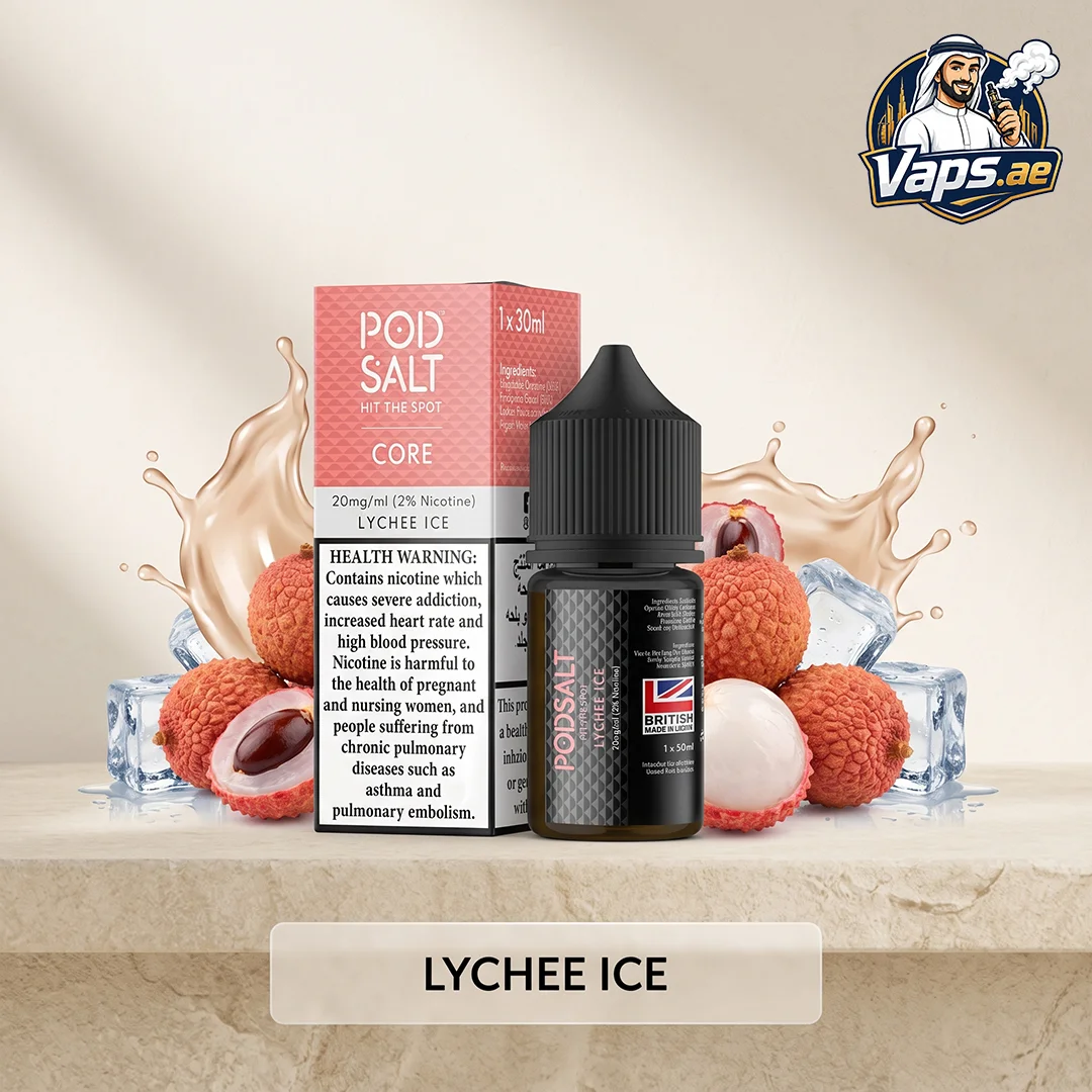 Pod Salt Core 20mg British Made Nicotine Salt E-Liquid in UAE