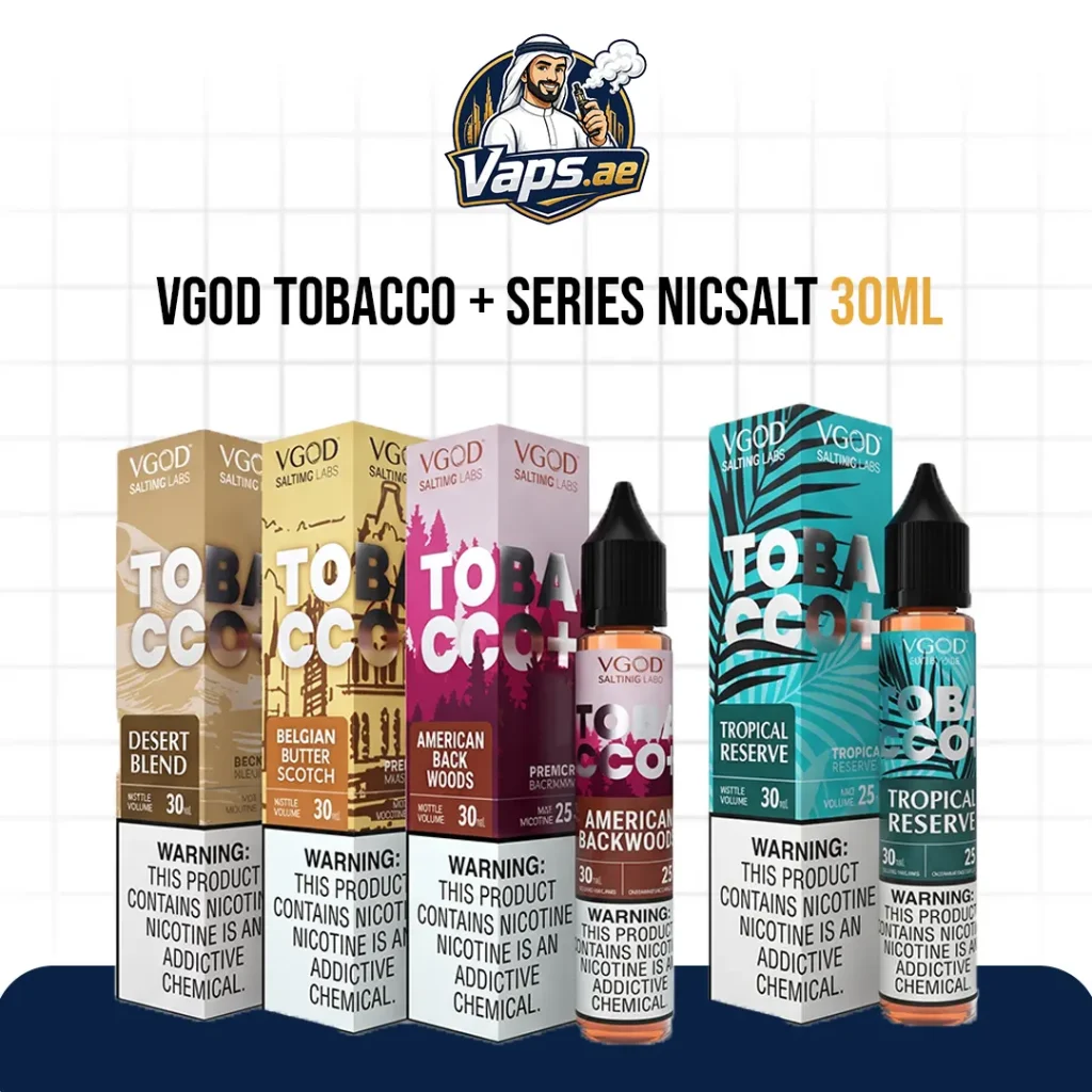 VGOD TOBACCO + Series NicSalt 30ml