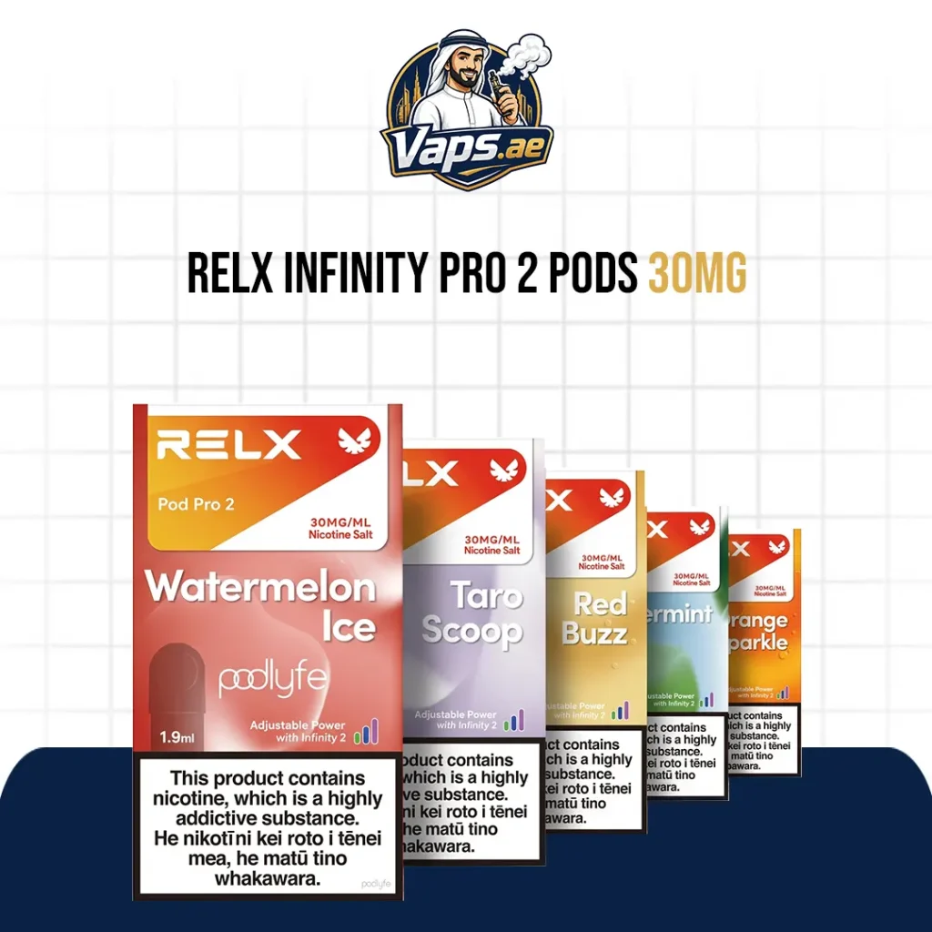 RELX Infinity Pro 2 Pods 30mg Prefilled Replacement Pod in UAE