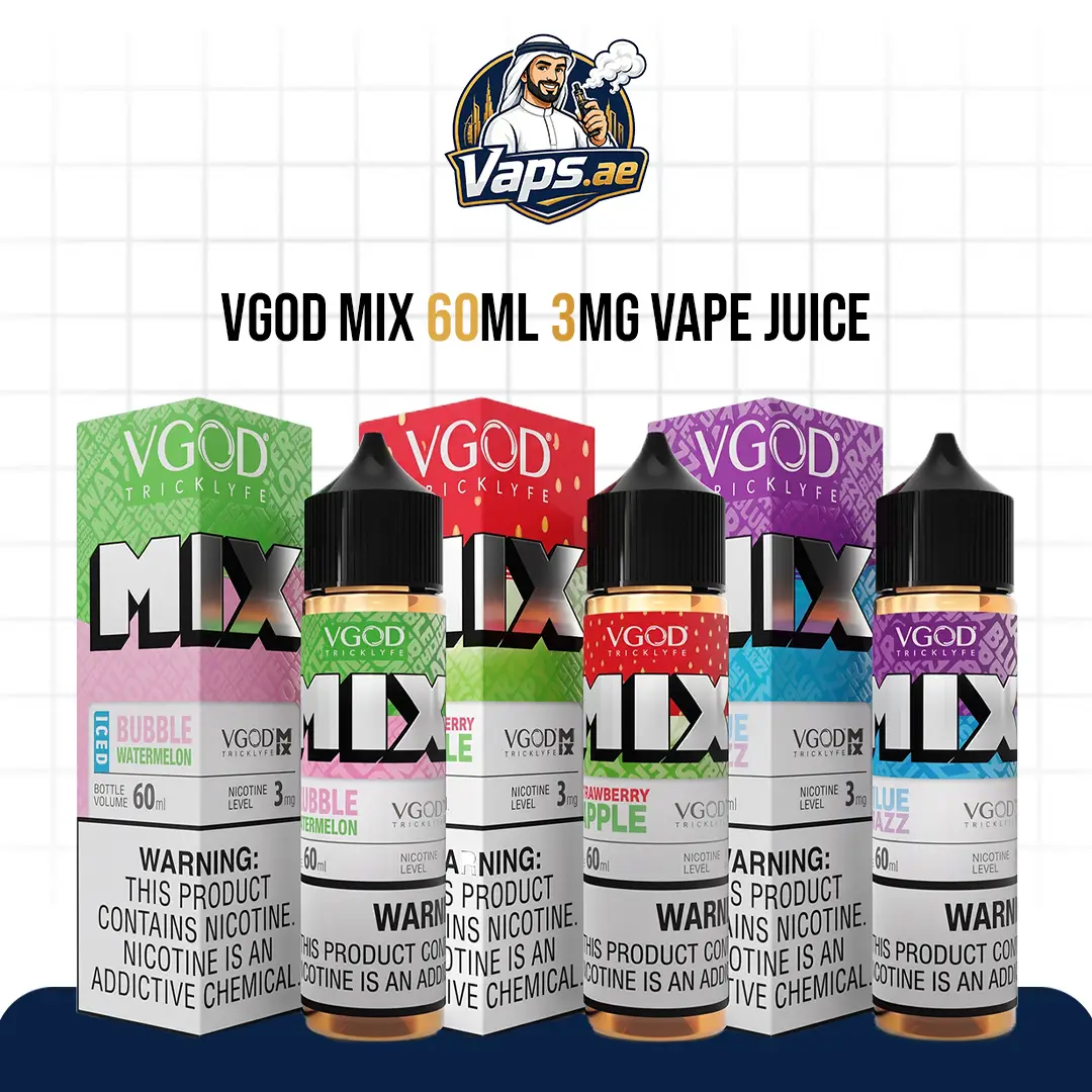 VGOD Mix 60ml 3mg Freebase E-Liquid in UAE