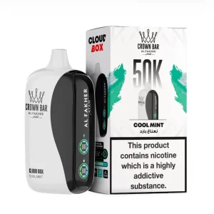 Crown Bar Al Fakher 50000 Puffs Cloud Box Disposable Vape | 6mg